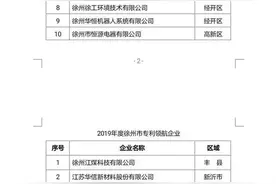 徐州表彰知识产权获奖企业！这48家，有你熟悉的吗？图片