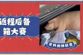 没有什么塞不下的 春节返程后备箱大赛又开始了图片