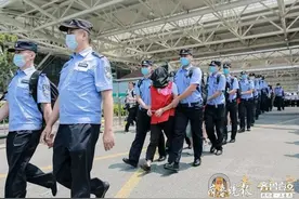 与“女主播”恋爱牵出电诈大案，120余涉案人员被押解回青图片