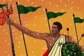 谁能挡住雄鹿的铁蹄，他们正在创造历史的道路上撒蹄飞奔图片