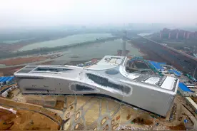 河南省科技馆新馆“剧透”来袭！馆内有个全国最大的室内球幕影院：首排和末排落差近20米图片