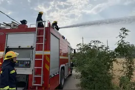夏收时节别大意，麦田起火要警惕！图片