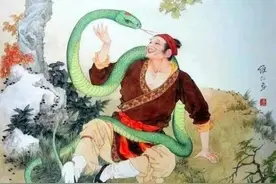 民间故事：中国明代的驱蛇术图片