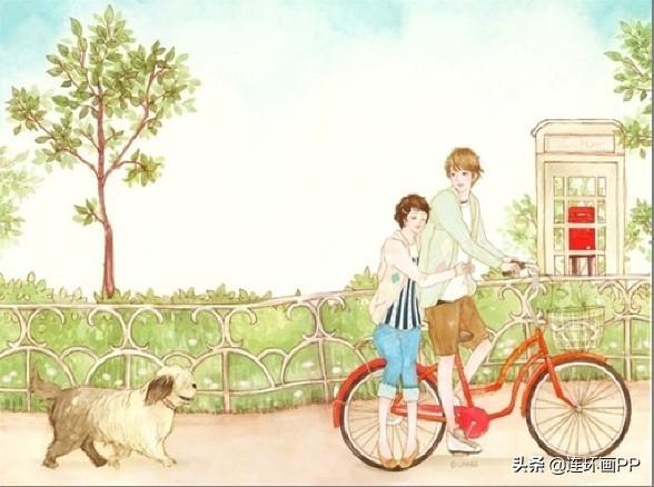 插画欣赏：我所向往的爱情…