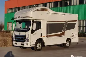 车友专属定制房车，2.8T科发平头单拓展，大空间北极熊房车图片