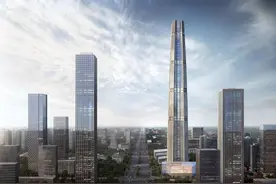 西安正在打造的西北第一高楼，总投资400亿，预计2023建成图片