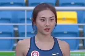 全运会美女运动员来袭，跳高决赛颜值拉满，田径赛场璀璨夺目图片