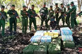 佤联军与贩毒集团交火，查获百万毒品，击毙一名毒贩图片