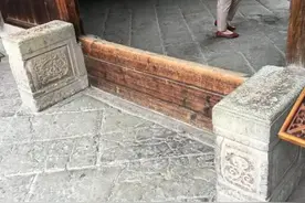道观寺庙的门槛踩不得图片