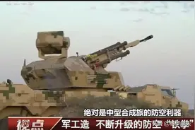 每分钟1千发，中国35毫米转膛炮获塞军青睐，吊打俄铠甲防空系统图片
