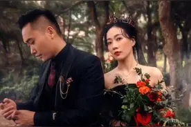 绝！这组黑色婚纱照美爆了！西格旅拍图片