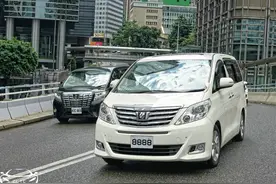 香港最吉利的车牌之一，谢贤的婚车曾用过，鲁豫夸这牌照豪横图片