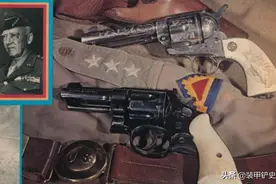 巴顿一生最爱象牙左轮手枪，相伴近三十年，首战击毙两名强敌图片