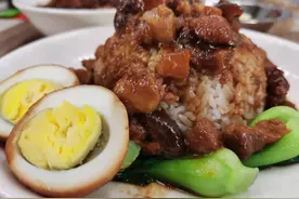 卤肉饭商业版的详细教程，学会可以去开店，肥而不腻、味道绝了图片