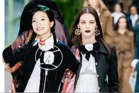 从celine到miumiu全身名牌！陆依萍惊艳了整个上海滩图片