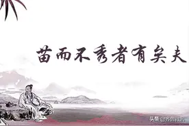 「孔子箴言故事」教学育人——苗而不秀者有矣夫图片