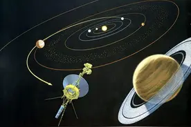 带着人类的期望飞行了41年，跨越180亿公里，终于走进了星际空间图片