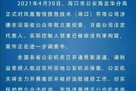 凤凰金融被查，刘长乐女婿被拘！7万人被套100多亿，凤凰卫视多名主持人曾站台图片