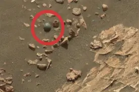 好奇号火星发现圆球，是智慧生命的遗迹，还是大自然的鬼斧神工？图片