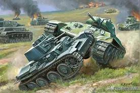 被忽视的人类最大坦克战：1941年，苏德2000辆坦克大战森诺小镇图片