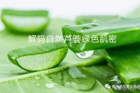 「芦荟凝胶」 防晒保湿呵护肌肤 后续护肤过程才会有效果图片