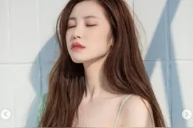 “奶盛”全孝盛晒清纯近况，清新造型，却难掩丰满身材图片