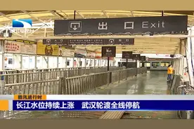 长江水位持续上涨  武汉轮渡全线停航视频封面