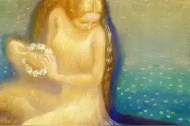 美国女艺术家克莱夫的奇幻梦境画作，为我们创造了一个飘渺仙境图片