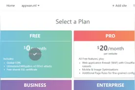 利用 Cloudflare 为网站进行加速图片