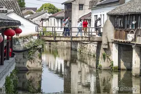 无锡旅游，昔日的唐家码头，今日淹没在商业古镇群里的沧桑老镇图片