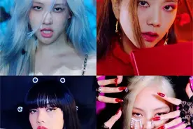 BLACKPINK强势回归，一套套造型搞起来，未来一个月穿搭都不愁图片