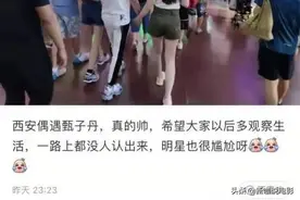 甄子丹一家四口出游，父女手牵手、儿子挽着妈妈，画面温馨图片
