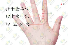 肠胃不舒服找指千金穴、指五金穴来帮忙图片