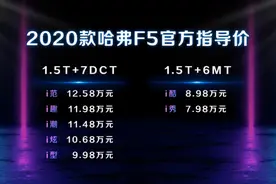7.98万元起，2020款哈弗F5带着“微信”来了图片
