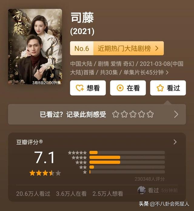 热播电视剧排行榜2021前十名 国产电视剧排行榜2021前十名