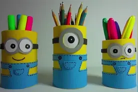 国庆长假，你可以陪孩子做的最有创意的3件手工作品图片