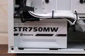 白色高颜值，品质依旧坚挺，艾湃电竞STR750MW装机体验图片