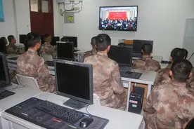 第81集团军某旅：学习十九届六中全会精神，我们在行动图片