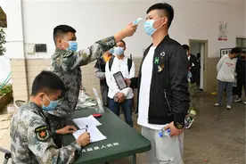 落实疫情防控要求 严密组织征兵体检——云南省曲靖市沾益区组织开展2021年下半年征兵体检工作图片