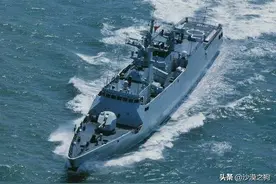 大泉州小军舰 056型导弹护卫舰泉州舰号称海上猛虎艇图片