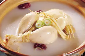 简单好吃的韩式参汤糯米鸡，鲜香味美，营养丰富，吃了一次还想吃图片