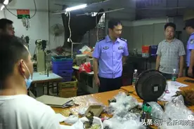 LV包加工厂隐身桂平乡村，销往全国12个省市，还远销海外，结果被一锅端图片