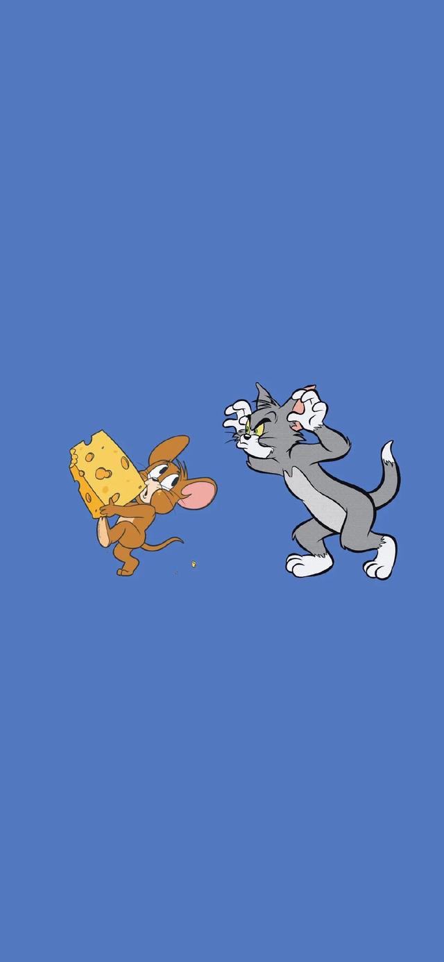 猫和老鼠壁纸｜幸福就是猫吃鱼狗吃肉，奥特曼打小怪兽