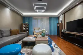 苏州金茂府197㎡别墅软装设计效果图图片