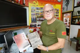 70岁老军人一片“兵心”在驿站，打造深圳特色国防教育名片图片