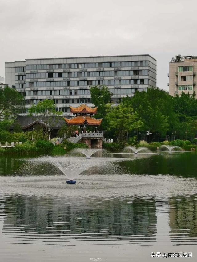 南充北湖公园的前世今生