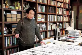 他是中原书法代表，隶书大气苍茫，有汉代气象图片