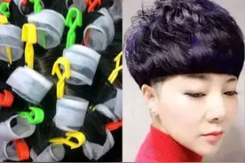 四五十岁女人发质差想烫发，热烫好还是冷烫好？如何选择更靠谱？图片