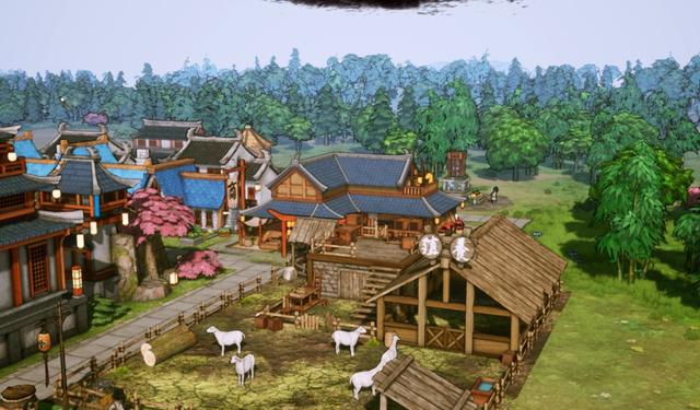 中国风经营类游戏《天神镇物语》上线 Steam