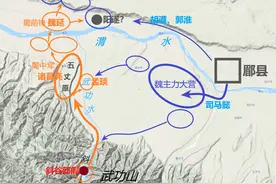 详解诸葛亮第五次北伐图片